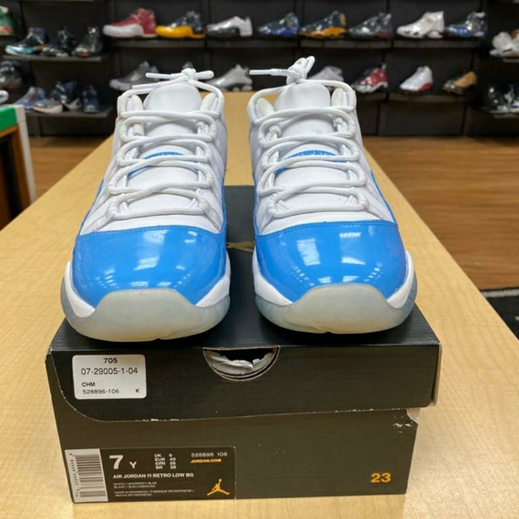 Jordan Shoes Jordan 1 Retro Low University Blue Gs Poshmark